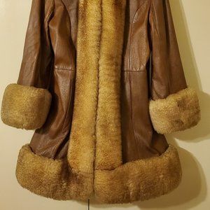 Vintage Scully Sheepskin and Lambskin Women's Coat